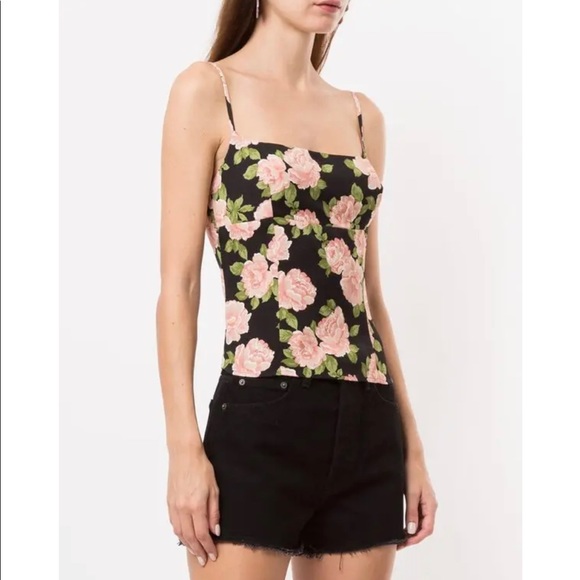 Reformation Tops - REFORMATION Grace Floral-Print Cami Top